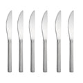 Hera 6er Set Dessertmesser 18/10 Edelstahl Rostfrei 192mm spülmaschinenfest